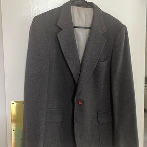 42 r  charcoal grey blazer
